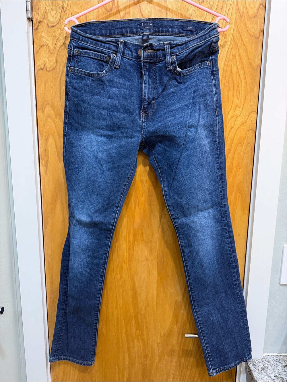 J.Crew Flex Slim Jeans Dark Wash Men’s 29x30 Stretch Denim